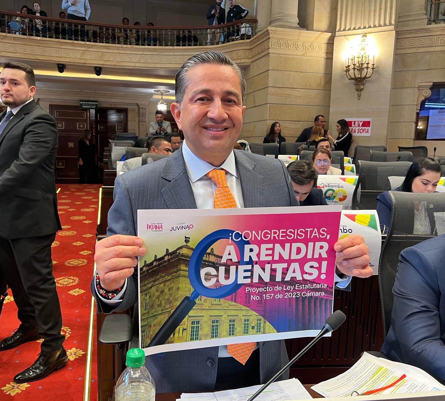 Congresistas, a rendir cuentas